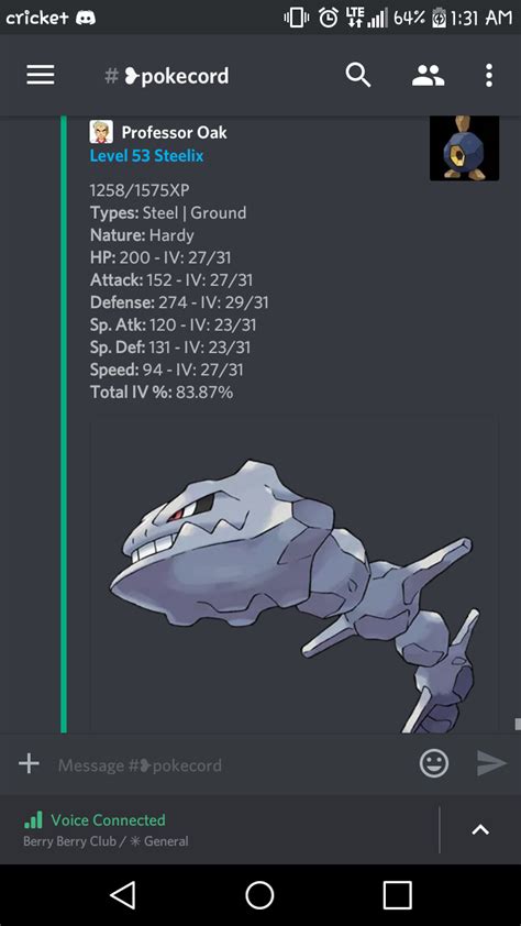 steelix moveset